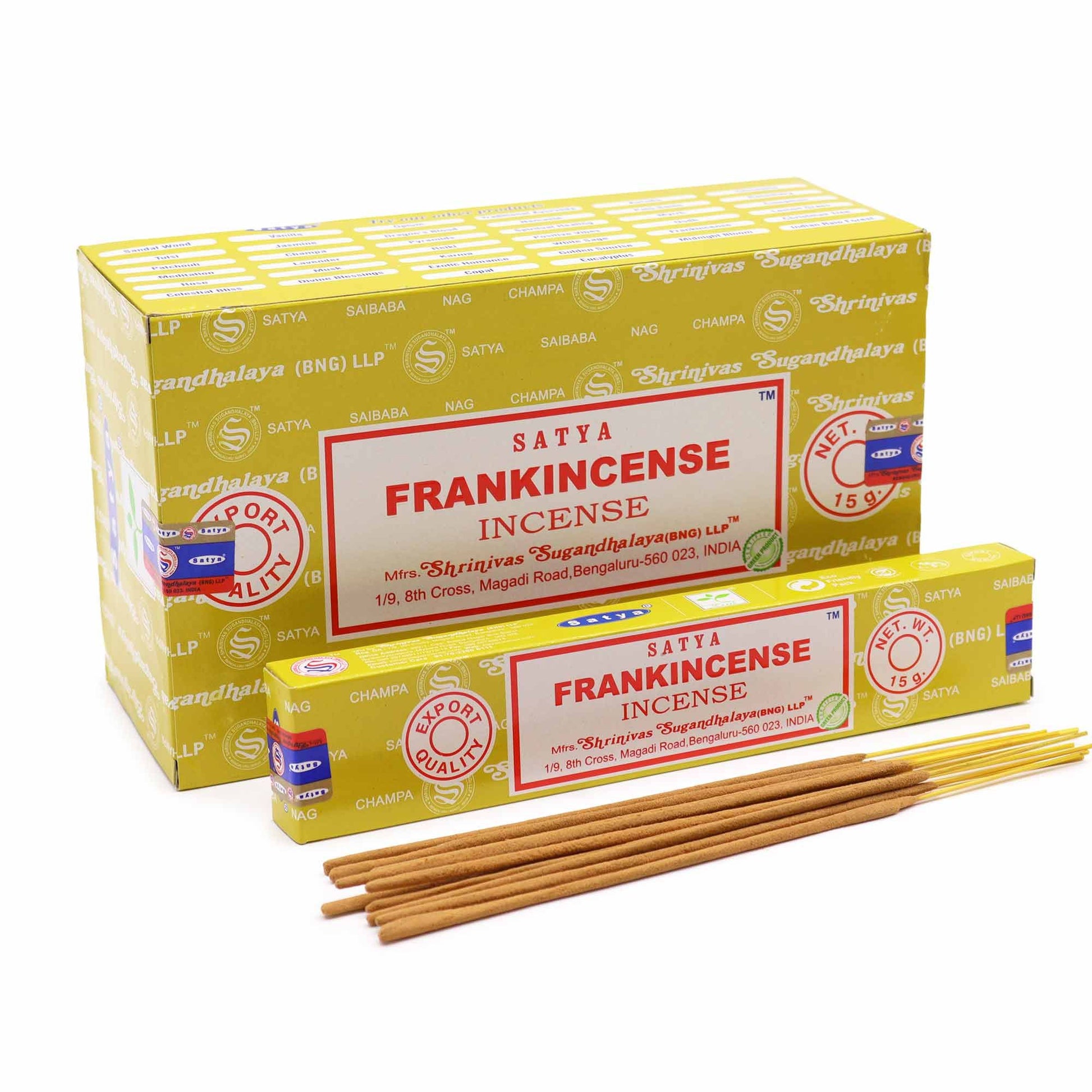 Satya Incense 15gm - Frankincense