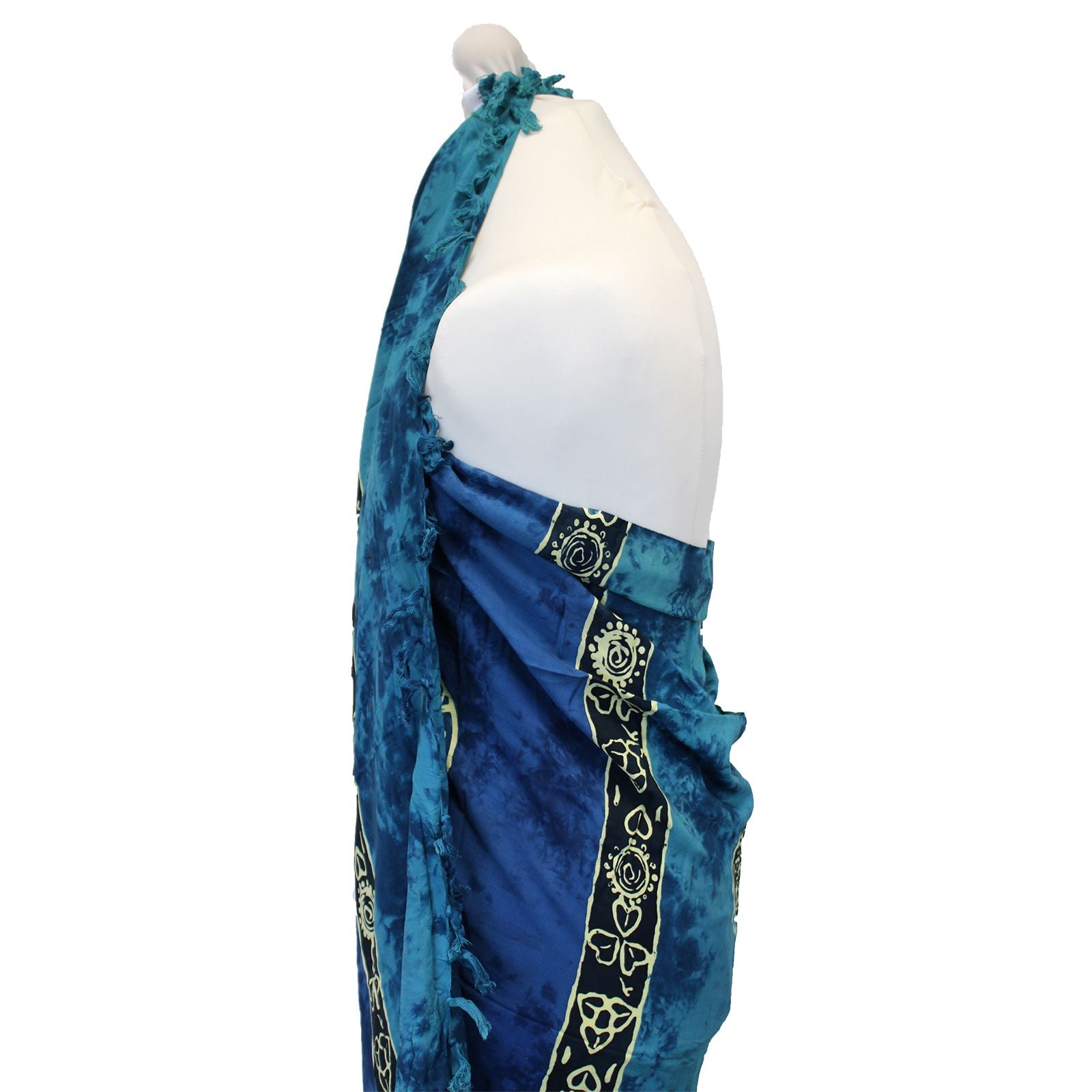 1x Bali Celtic Sarongs - Lucky Coins (4 Assorted Colours)