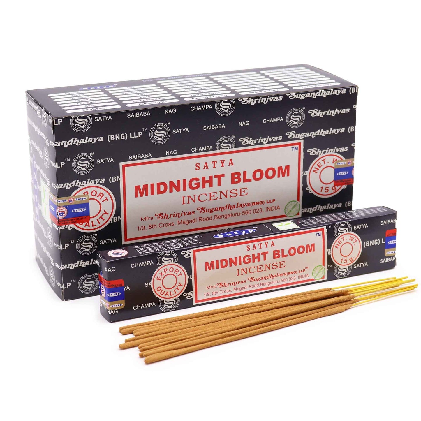 Satya Incense Sticks 15g - Midnight Blossom