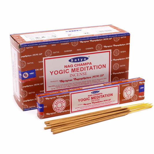 Satya Incense Sticks 15g - Yogic Meditation